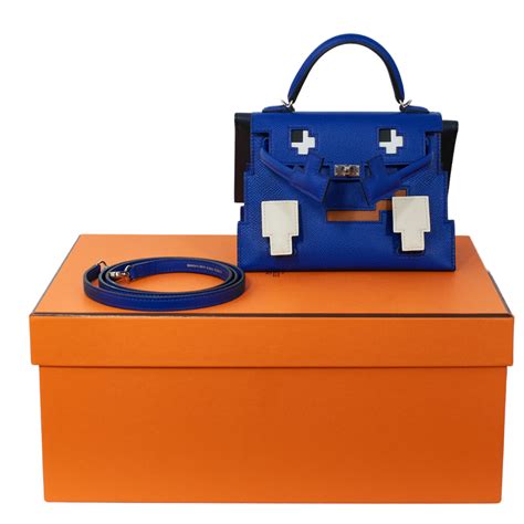 ist eine hermes tasche kelly blau echt|kelly hermes handtasche.